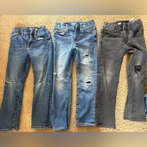 Boys karate slim skinny jeans size 6